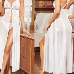 XPIOX Net Baby Doll with High-Low image 4