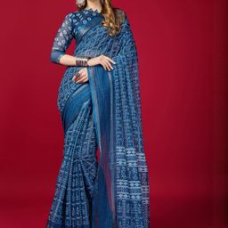 VS MALL Printed Art Silk Sarees-image-95