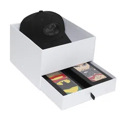 Balenzia x WB Men Batman Cap & Pack of 6 Socks Accessory Gift Set-picture-45