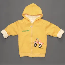 Bold N Elegant Unisex Kids Printed Hooded Sweatshirt-42