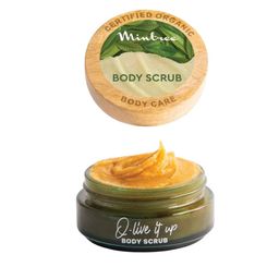 Mintree O-Live It Up Organic Olive Sugar Brightening BodyScrub With Squalene- 150 g-3