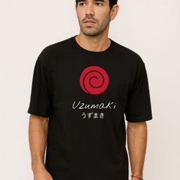 Be Crazy Minato Naruto Anime Printed Oversized Cotton T-shirt-image-87
