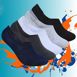 MJE Pack Of 5 Shoe Liners Socks-image-92
