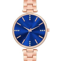Gopal Shopcart Unisex Embellished Dial & Bracelet Style Straps Analogue Watch C38 Blue_F-image-91