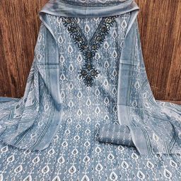 MANVAA Embellished Unstitched Dress Material-picture-13