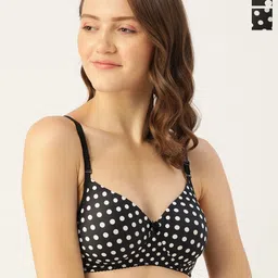 Lady Lyka Polka Dot Bra Medium Coverage Lightly Padded-picture-56