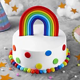 Rainbow Surprise Chocolate Cake 15Kg-14