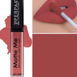 PERPAA Matte Me Ultra Smooth One Stroke Matte Liquid Lipstick 5ml - Peach Nude 121-41