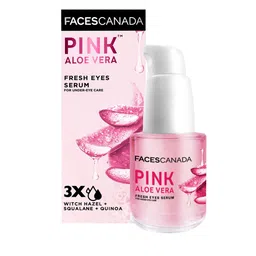 FACES CANADA Pink Aloe Vera Fresh Eyes Serum with Witch Hazel & Squalane - 15 ml-12