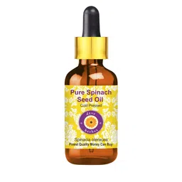 Deve Herbes Pure Natural Therapeutic Grade Spinach Seed Oil with Glass Dropper - 15 ml-image-32