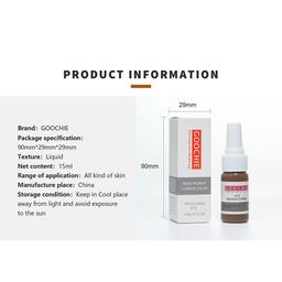 GOOCHIE Permanent Micro-Pigment Lip Color 15 ml - Japanese Red 307 image 4