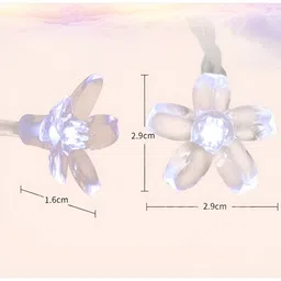 ENORMITY Yellow & White Flower Shape String Lights image 5
