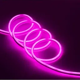 ENORMITY Pink Rice Shape String Lights image 5
