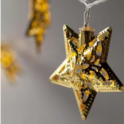ENORMITY Yellow Star Shape String Lights image 5