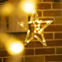 ENORMITY Yellow Star Shape String Lights image 4