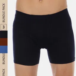 Dollar Men Pack of 3 Lehar Combed Cotton Trunks MLHTR-05-PO3-picture-31