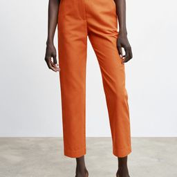 MANGO Women Straight Trousers-image-49