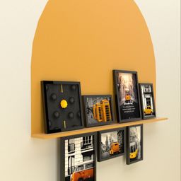 Art Street Set Of 7 Tram Travel Framed Poster Wall Art-picture-38