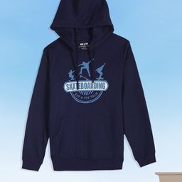 RUF & TUF Boys Navy Blue Printed Pure Cotton Sweatshirt-image-37