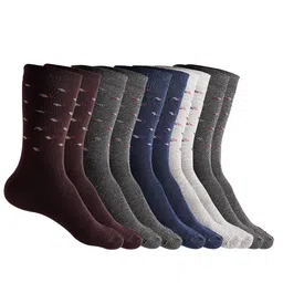 Texlon Men Pack Of 5 Assorted Above Ankle-Length Socks-8