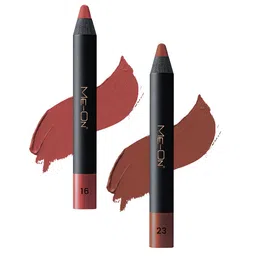 ME-ON Photoface Set Of 2 Non Transfer Lip Crayon Lipstick 3.6g Each - Shades 16 & 23-41
