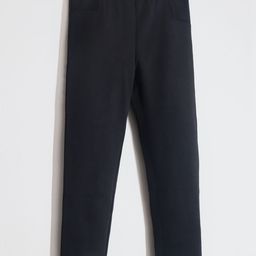 Cherry Crumble Girls  Regular Fit Black Solid Jeggings-image-91