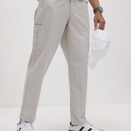 The Roadster Life Co. Men Pure Cotton Relaxed Cargos-picture-16