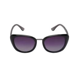 Azzaro Black Round Sunglasses for Women-image-6