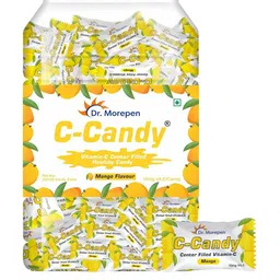 Dr. Morepen Vitamin C-Candy 10mg Vit.c Gummies - 250 Gummies - Mango Flavor-35