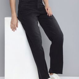 Levis Women High Rise Ribcage Slim Straight Fit Light Fade Stretchable Jeans-image-102