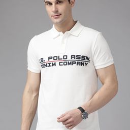 U.S. Polo Assn. Denim Co. Typography Print Pure Cotton T-shirt-image-22