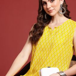 Anouk Women Printed Regular Kurta with Trousers-image-21