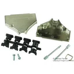 MH CONNECTORS BACKSHELL, D, DIECAST, 37WAY, MHDTZK-37-K-image-52