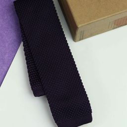 Tossido Men Woven Design Skinny Tie-image-96