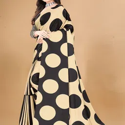Anouk Polka Dot Saree With Blouse Piece-image-96