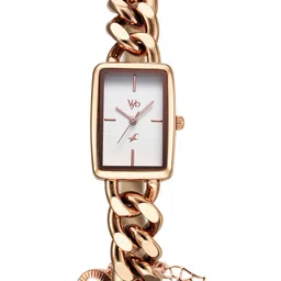 Fastrack Women Vyb Prodigy Dial & Bracelet Style Straps Analogue Watch FV60048WM01W-image-44