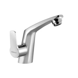 Essco by Jaquar Swan Neck Tap Chrome Finish with Left Hand Operating Knob, STE-107123-image-83