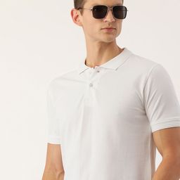 ARISE Men Polo Collar Pure Cotton T-shirt-image-19