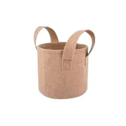 ORILEY Plant Growing Bag with Sturdy Handle Size 10x10 inch 500 GSM Round Beige, OR-RGB-260 (Pack of 2)-image-80