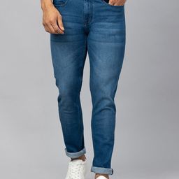 Globus Men Tapered Fit Light Fade Stretchable Jeans-picture-18