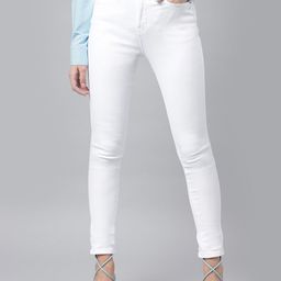 Xpose Women Comfort Slim Fit High-Rise Jeans-image-92