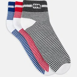 Ajile by Pantaloons Men Pack Of 3 Assorted Ankle-Length Socks-picture-12