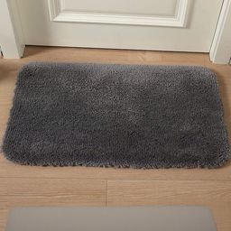 IVAZA Grey Microfibre 1400 GSM Bath Rugs-picture-44