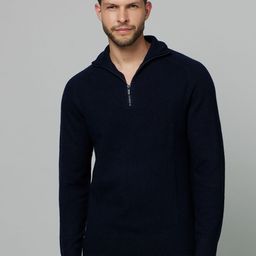 Celio Mock Colar Cotton Pullover-picture-2