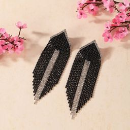 KPOP Rhinestone Contemporary Drop Earrings-picture-55