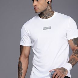 HRX by Hrithik Roshan Men Brand Logo Printed Rapid-Dry Training T-shirt-picture-4