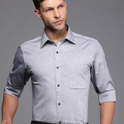 Raymond Pure Cotton Slim Fit Formal Shirt-image-9