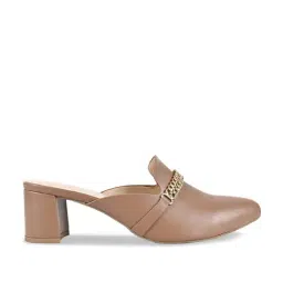 Rocia by Regal Women's Taupe Mule Shoes-picture-28