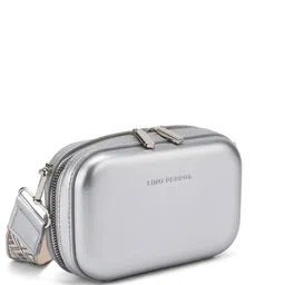 Lino Perros Structured Sling Bag with Cut Work image 5