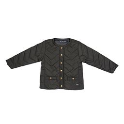 Allen Solly Junior Girls Black Printed Padded Jacket-image-25